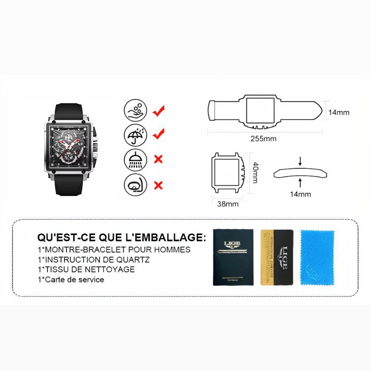 LIGE DESIGN "Titan Chrono"