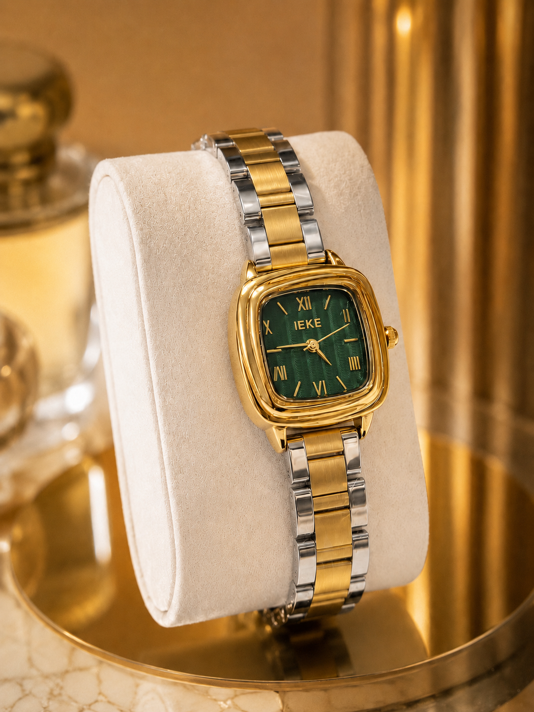 IEKE "Two-Tone Glamour" – L'Équilibre Parfait de l'Or et de l'Argent