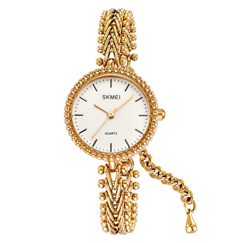 SKMEI "Elysia Gold" L'Élégance Perlée et l'Art du Bijou