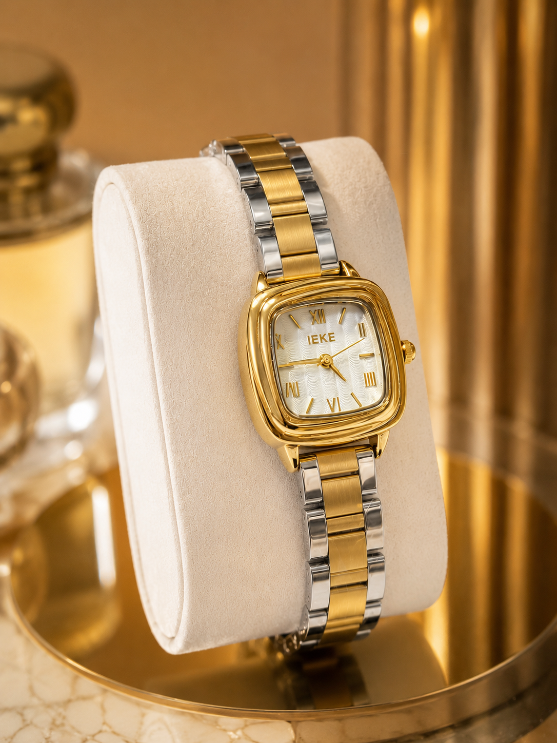 IEKE "Two-Tone Glamour" – L'Équilibre Parfait de l'Or et de l'Argent
