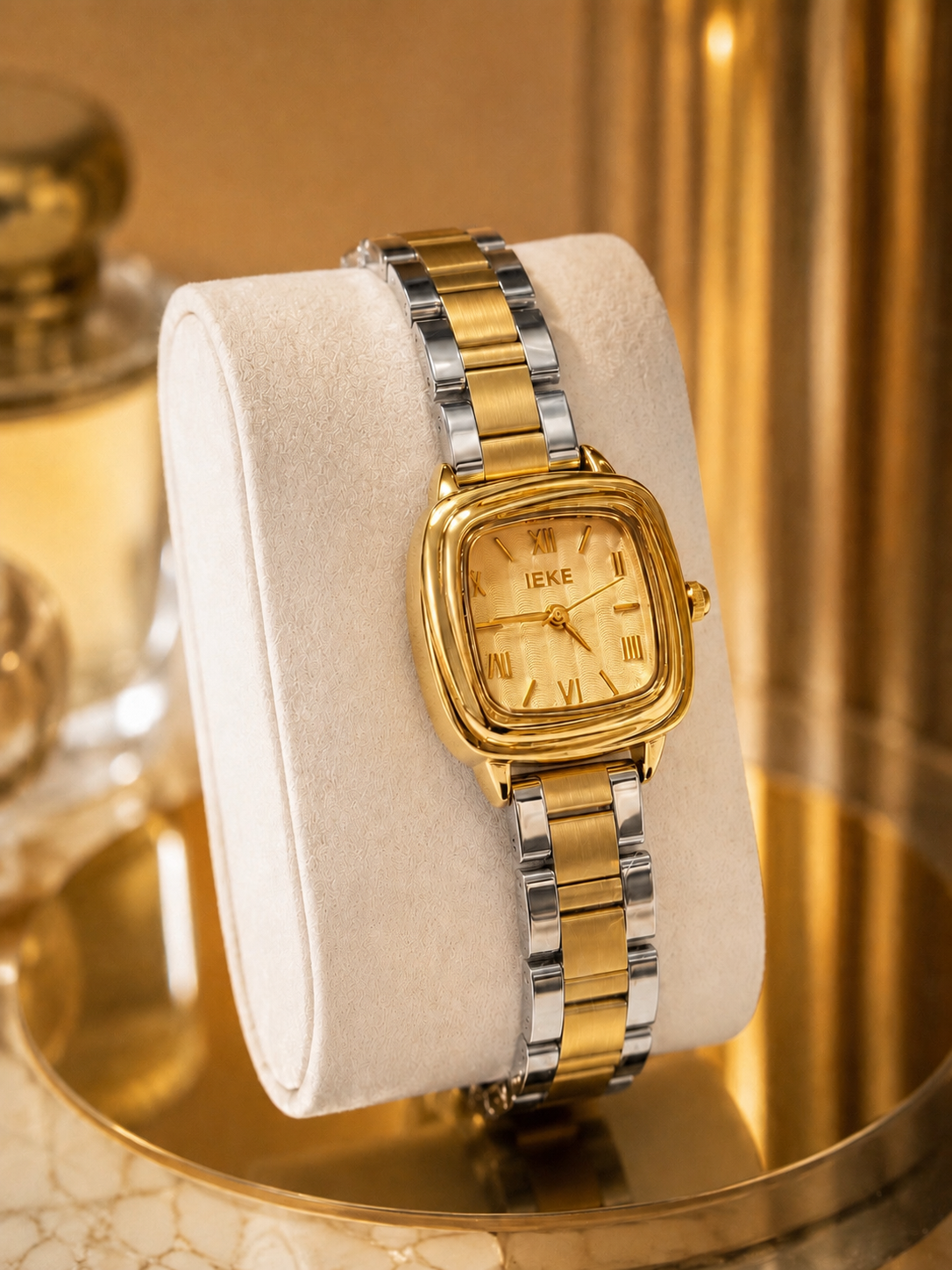 IEKE "Two-Tone Glamour" – L'Équilibre Parfait de l'Or et de l'Argent