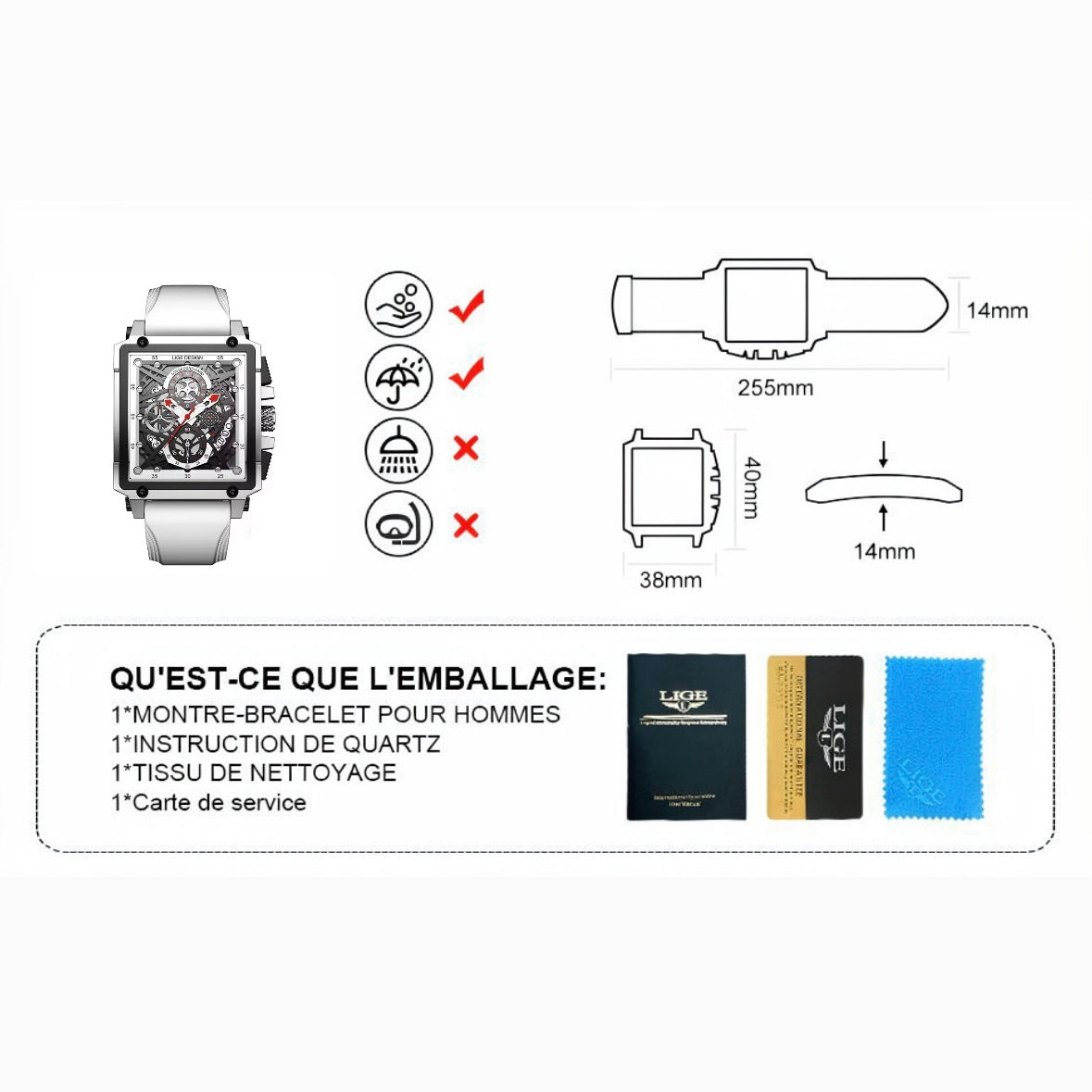 LIGE DESIGN "Titan Chrono"