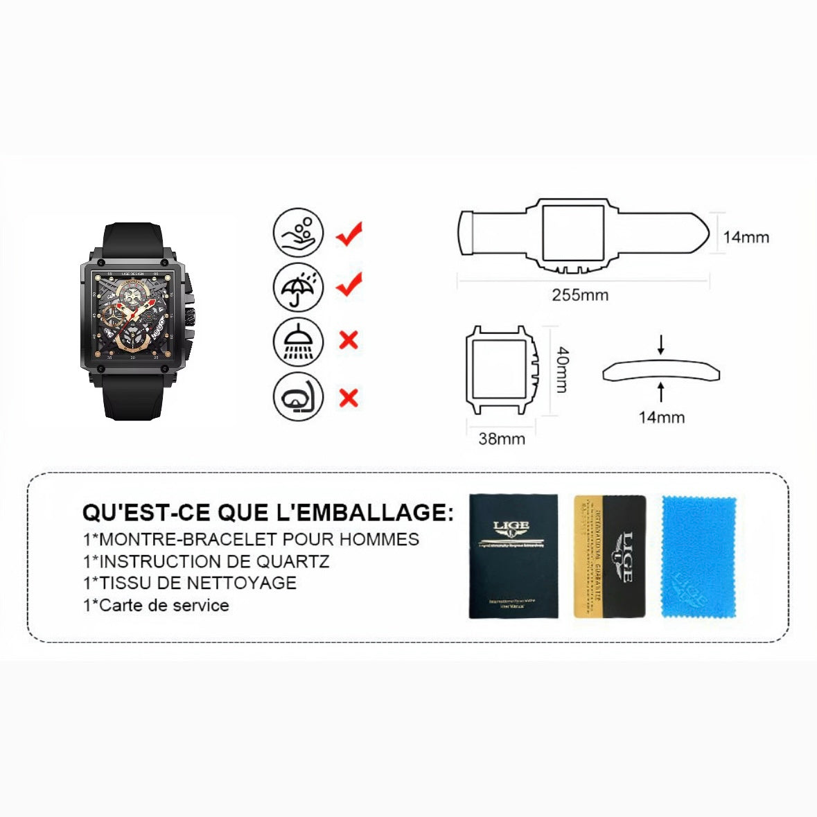 LIGE DESIGN "Titan Chrono"